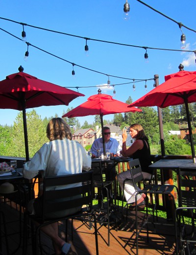 Fun in the sun or dining by starlight on the deck at 1882 Bar and Grill